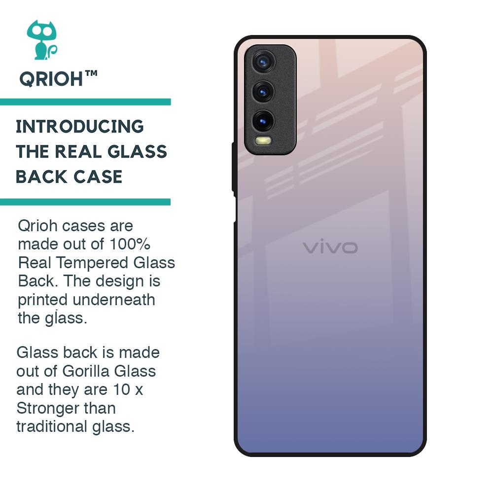 Rose Hue Glass Case for Vivo Y20