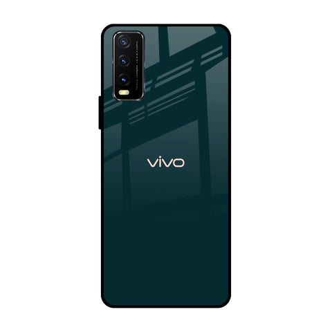 Hunter Green Vivo Y20 Glass Cases & Covers Online