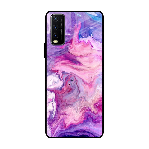 Cosmic Galaxy Vivo Y20 Glass Cases & Covers Online
