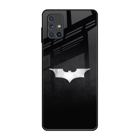 Super Hero Logo Samsung Galaxy M51 Glass Back Cover Online