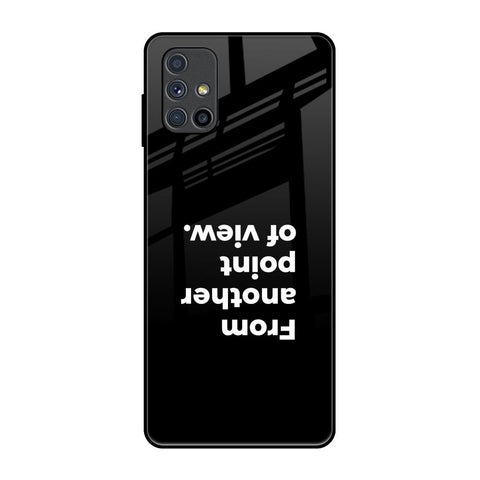 Motivation Samsung Galaxy M51 Glass Back Cover Online