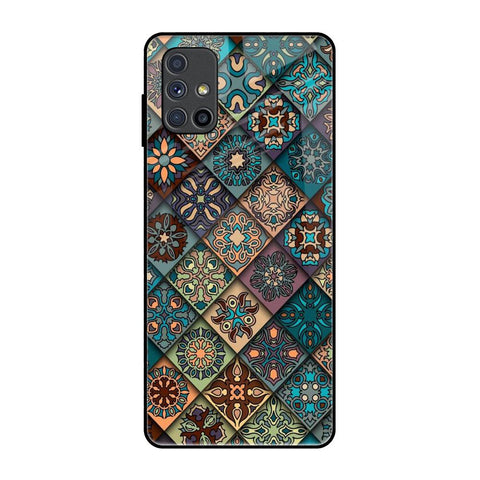 Retro Art Samsung Galaxy M51 Glass Back Cover Online