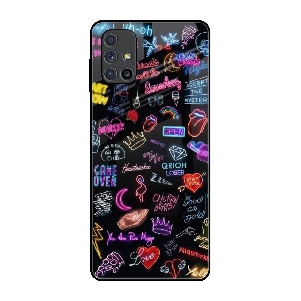 Accept The Mystery Samsung Galaxy M51 Glass Back Cover Online