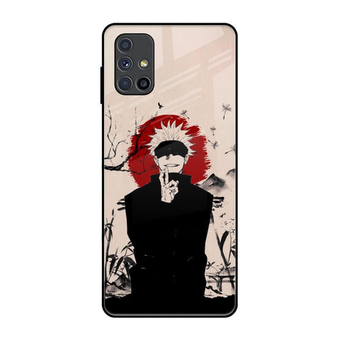 Manga Series Samsung Galaxy M51 Glass Back Cover Online