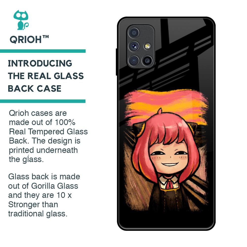 Spy X Family Glass Case for Samsung Galaxy M51