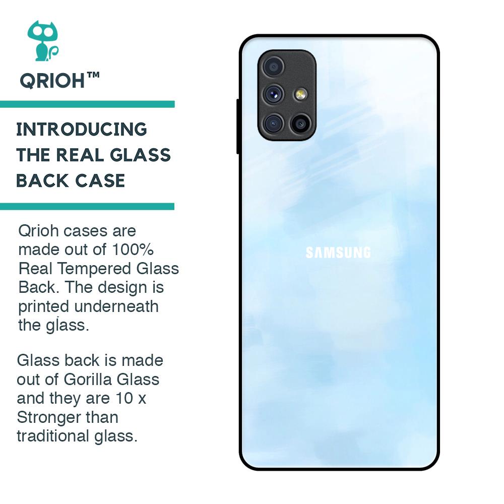 Bright Sky Glass Case for Samsung Galaxy M51