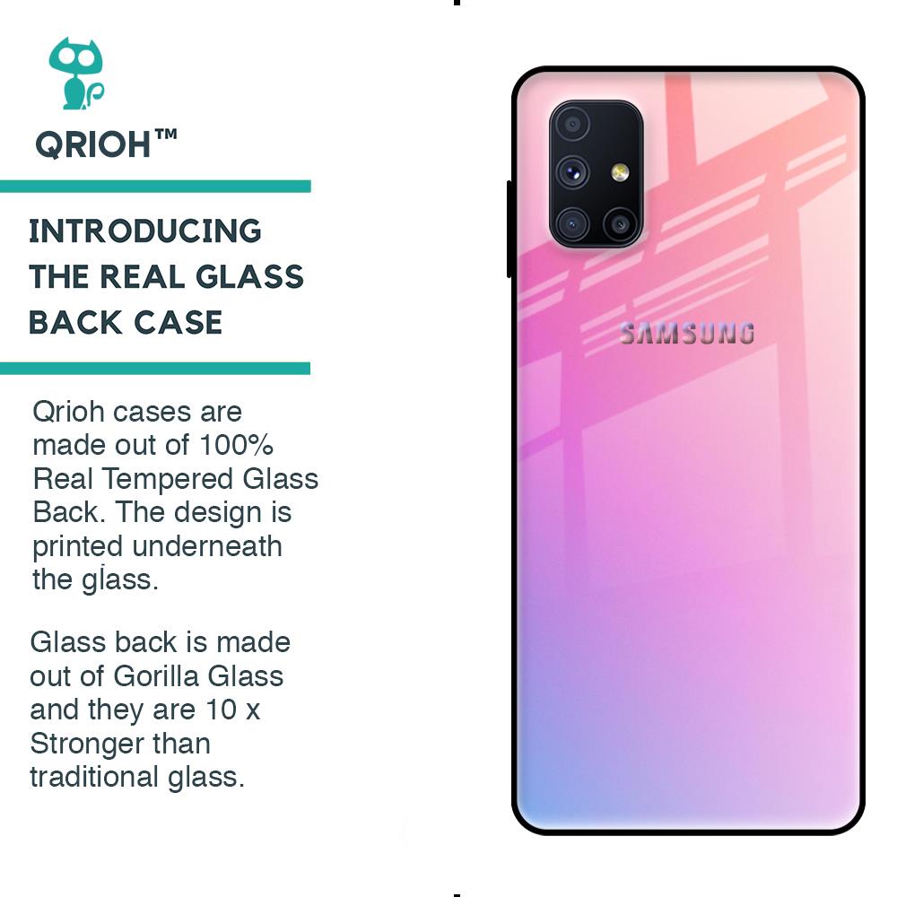 Dusky Iris Glass case for Samsung Galaxy M51