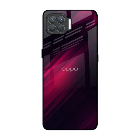 Razor Black Oppo F17 Pro Glass Back Cover Online