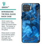 Gold Sprinkle Glass Case for Oppo F17 Pro