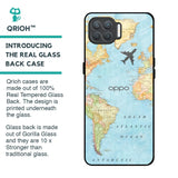 Fly Around The World Glass Case for Oppo F17 Pro