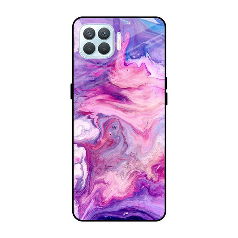 Cosmic Galaxy Oppo F17 Pro Glass Cases & Covers Online