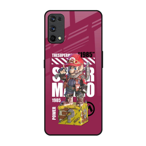 Gangster Hero Realme 7 Pro Glass Back Cover Online