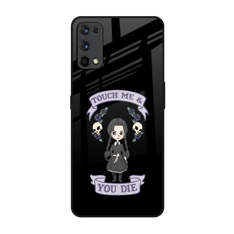 Touch Me & You Die Realme 7 Pro Glass Back Cover Online