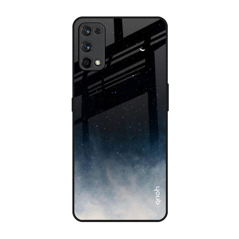 Black Aura Realme 7 Pro Glass Back Cover Online