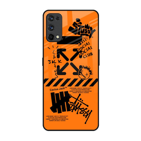 Anti Social Club Realme 7 Pro Glass Back Cover Online