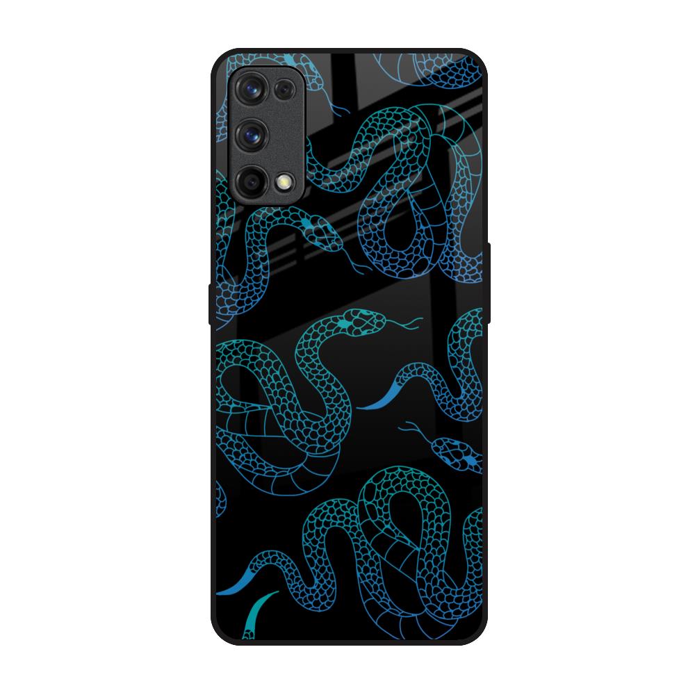 Serpentine Realme 7 Pro Glass Back Cover Online