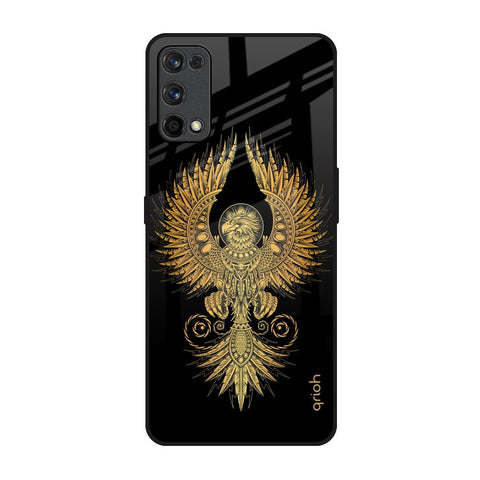 Mythical Phoenix Art Realme 7 Pro Glass Back Cover Online