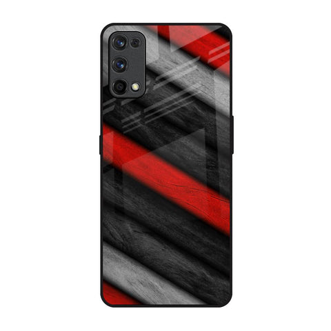 Soft Wooden Texture Realme 7 Pro Glass Back Cover Online