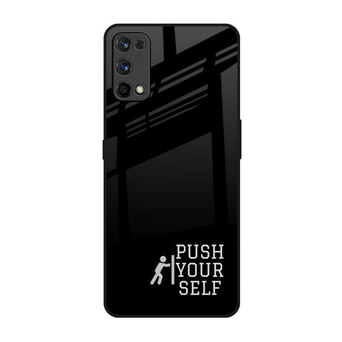 Push Your Self Realme 7 Pro Glass Back Cover Online