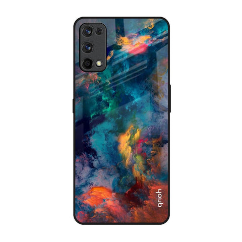 Cloudburst Realme 7 Pro Glass Back Cover Online