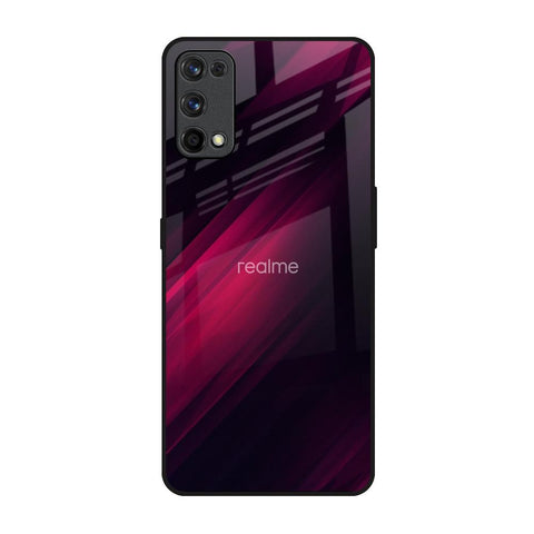 Razor Black Realme 7 Pro Glass Back Cover Online