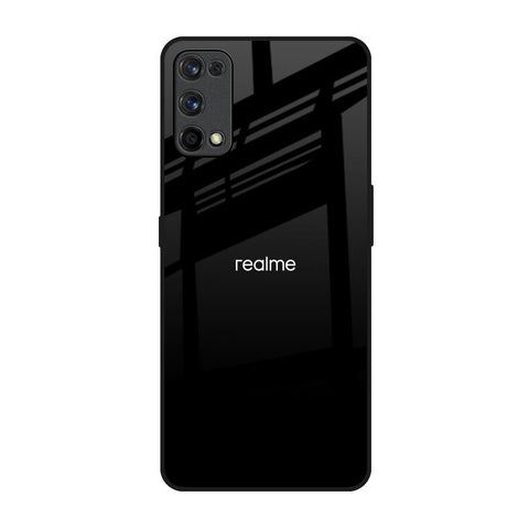 Jet Black Realme 7 Pro Glass Back Cover Online