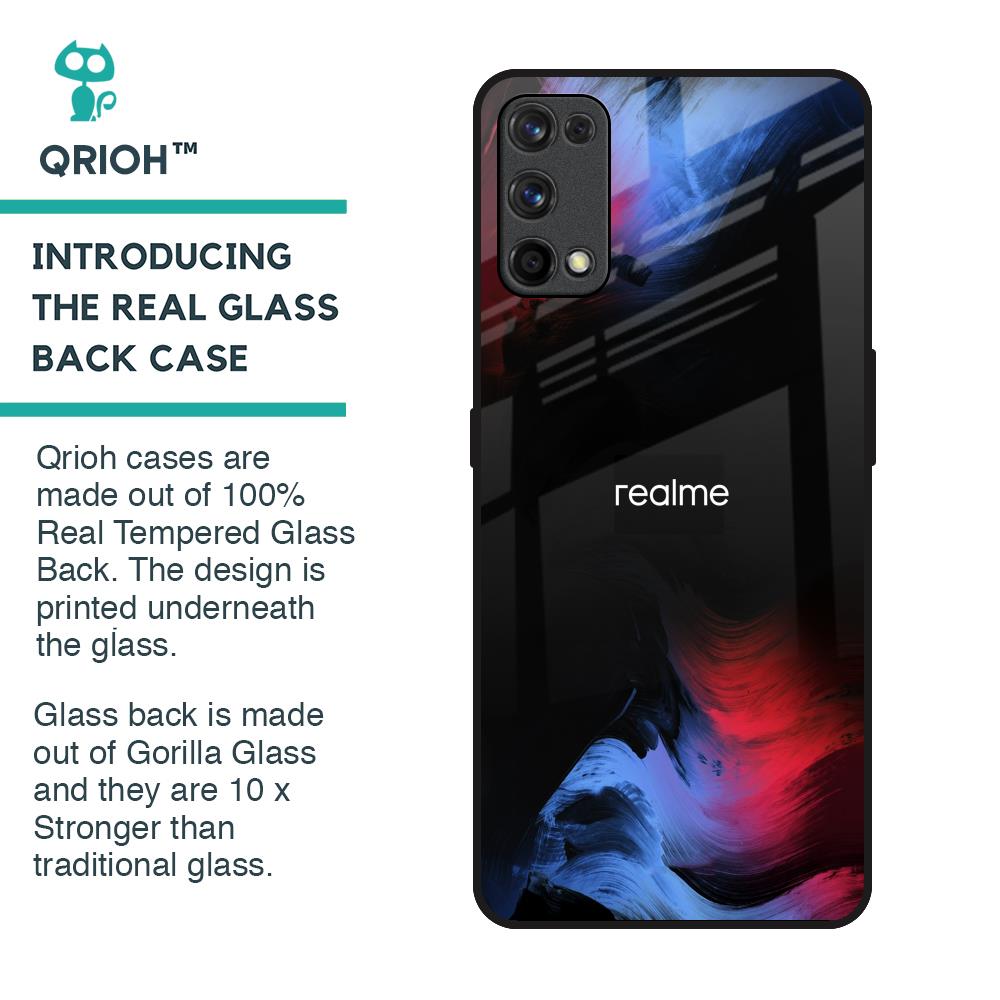 Fine Art Wave Glass Case for Realme 7 Pro