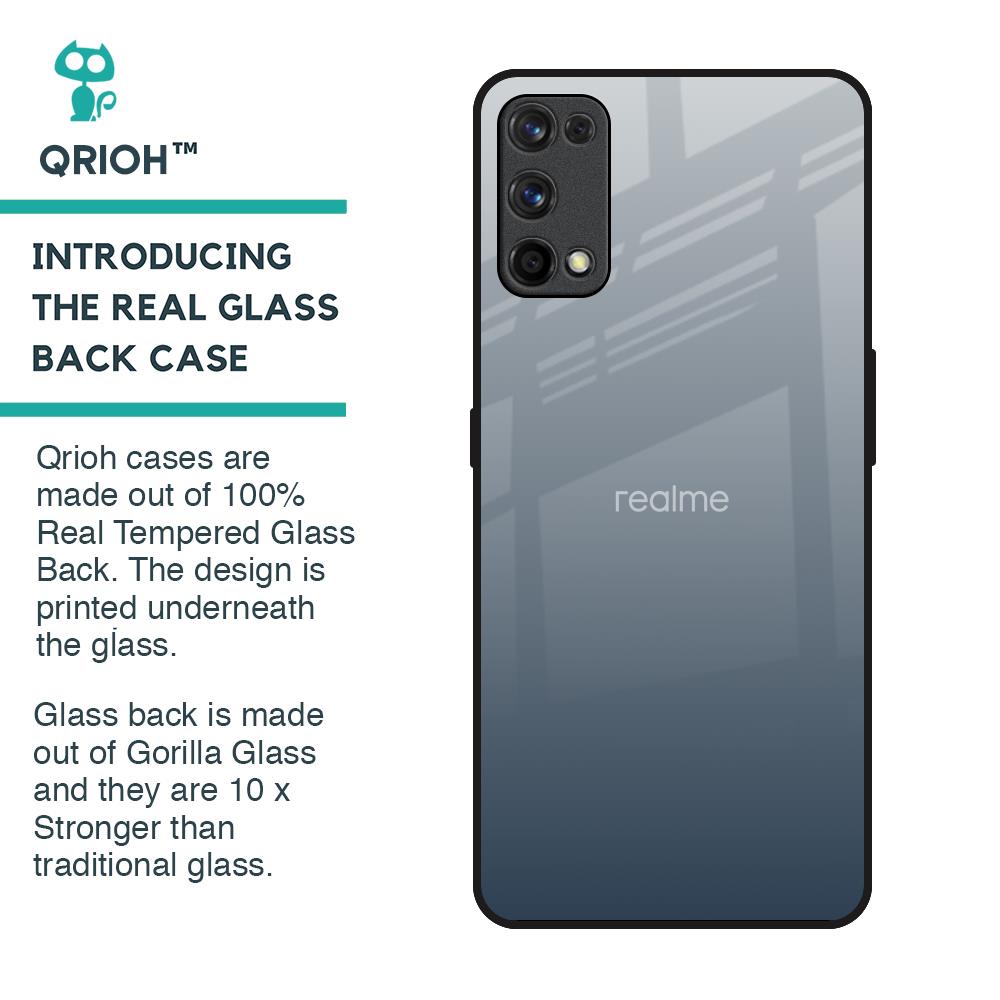Dynamic Black Range Glass Case for Realme 7 Pro