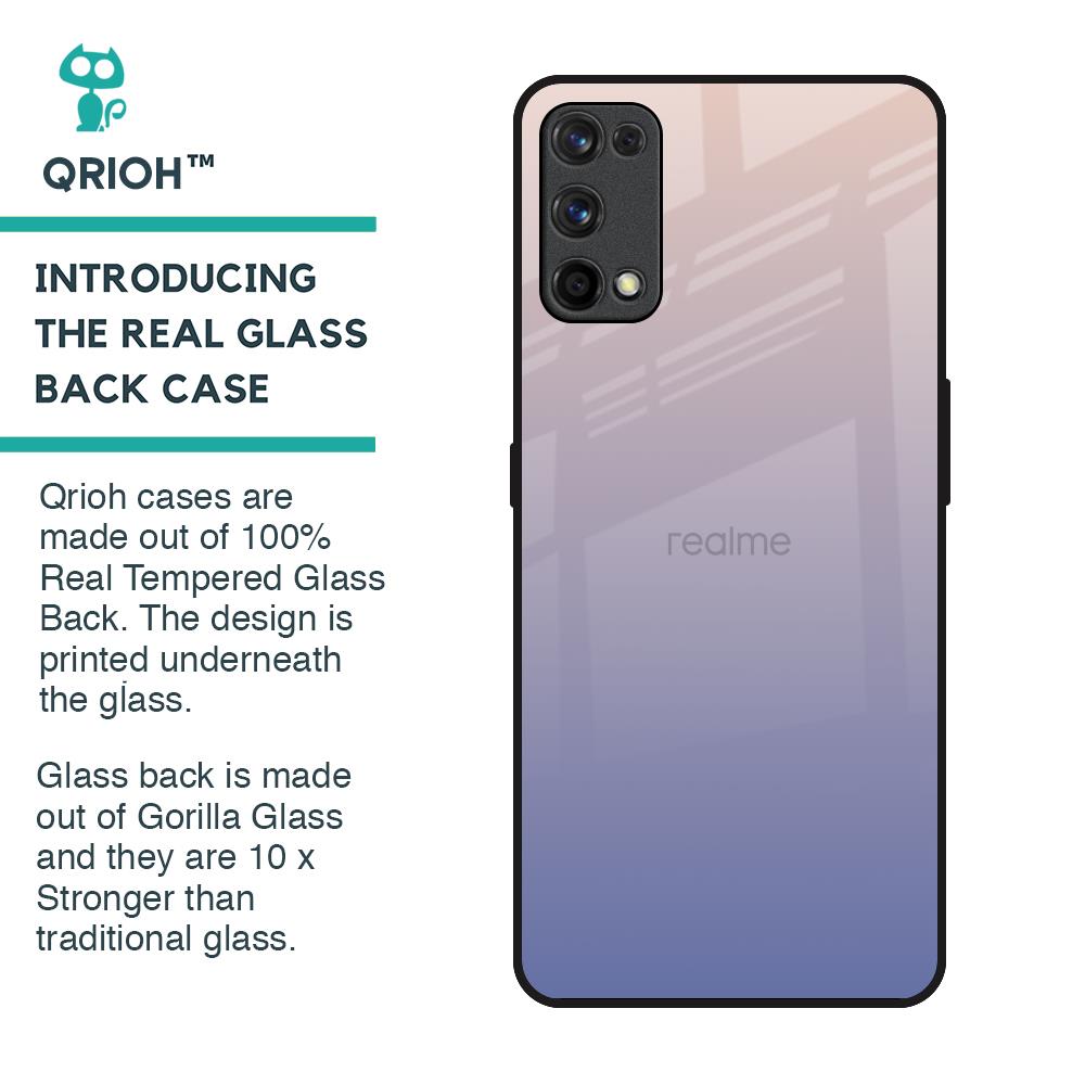 Rose Hue Glass Case for Realme 7 Pro
