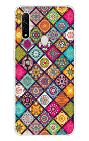 Multicolor Mandala Oppo A31 Back Cover