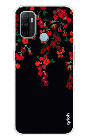 Floral Deco Oppo A53 Back Cover