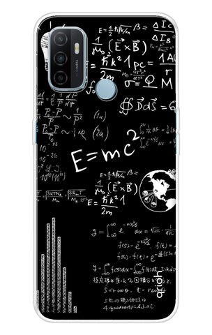 Equation Doodle Oppo A53 Back Cover
