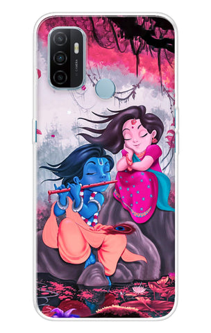 Radha Krishna Art Oppo A53 Back Cover