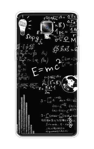 Equation Doodle OnePlus 3 Back Cover