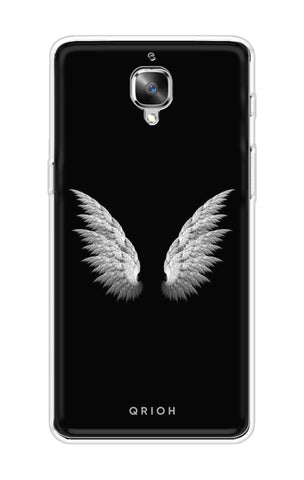 White Angel Wings OnePlus 3 Back Cover