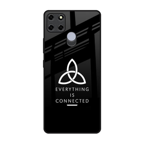 Everything Is Connected Realme C12 Glass Back Cover Online