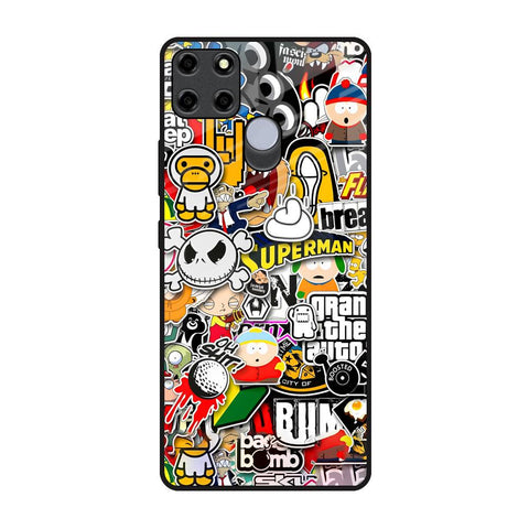 Boosted Realme C12 Glass Back Cover Online