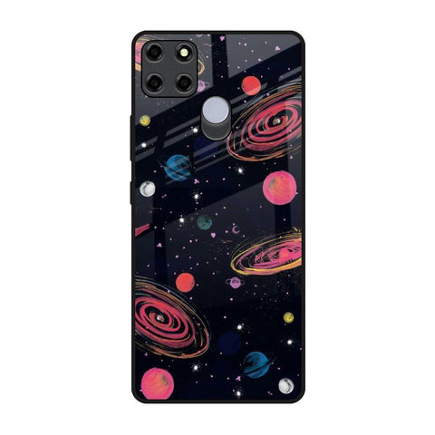 Galaxy In Dream Realme C12 Glass Back Cover Online