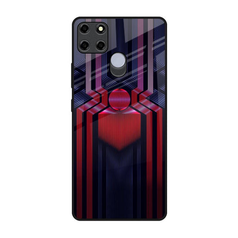 Super Art Logo Realme C12 Glass Back Cover Online