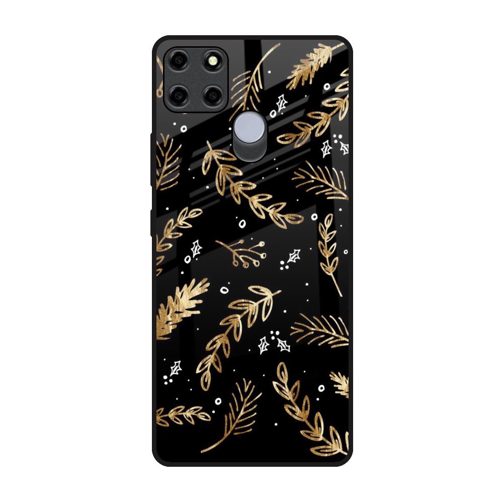 Autumn Leaves Realme C12 Glass Back Cover Online