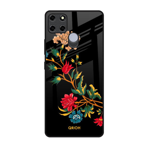 Dazzling Art Realme C12 Glass Back Cover Online