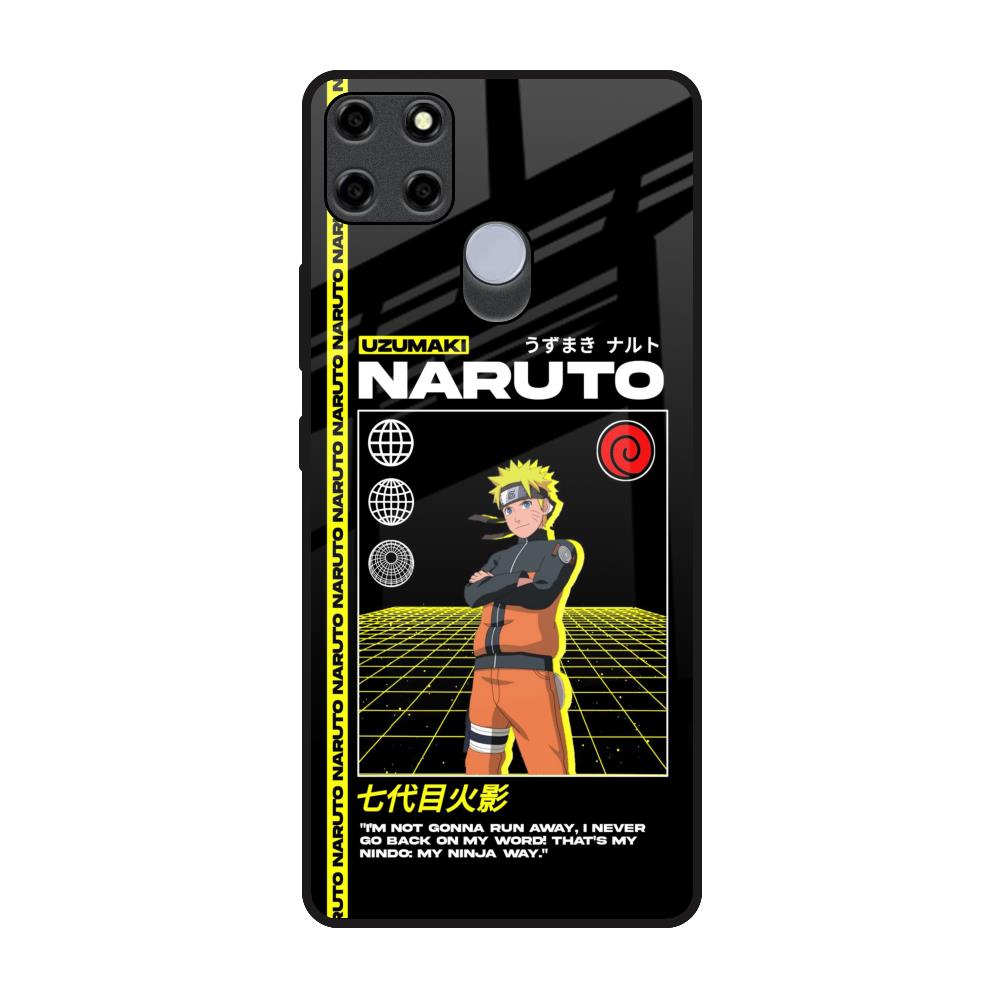 Ninja Way Realme C12 Glass Back Cover Online