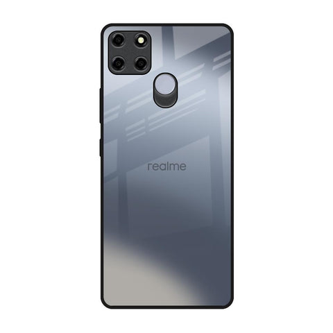 Space Grey Gradient Realme C12 Glass Back Cover Online