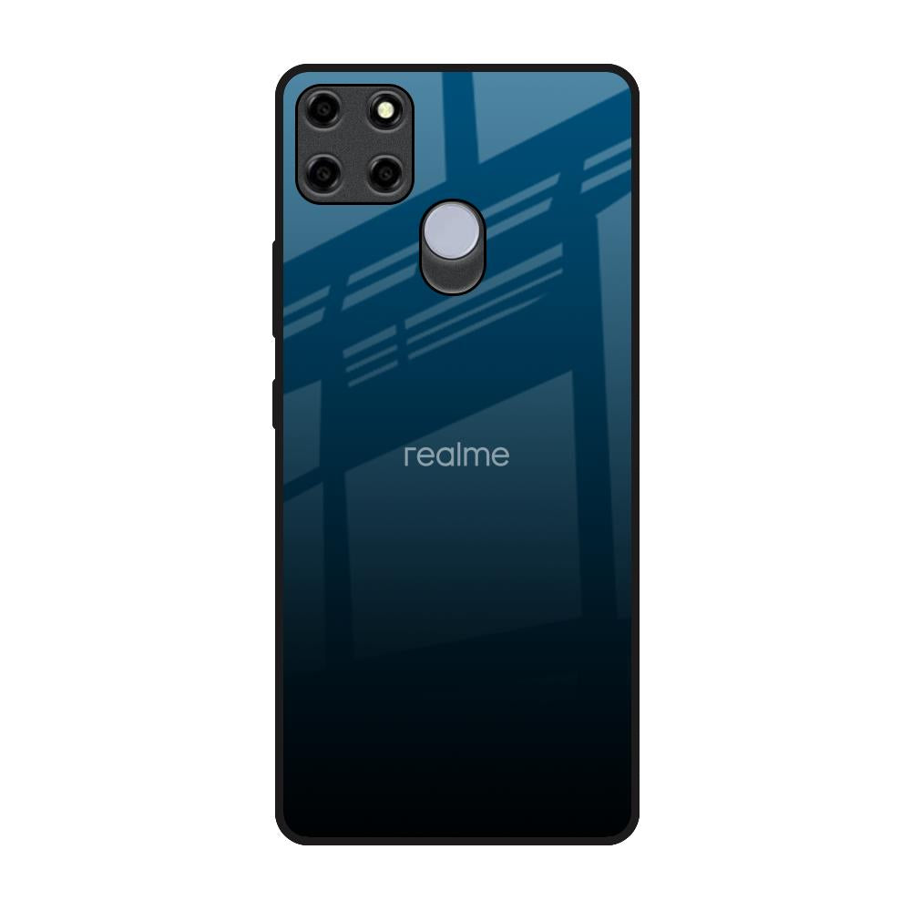 Sailor Blue Realme C12 Glass Back Cover Online