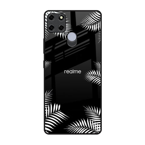 Zealand Fern Design Realme C12 Glass Back Cover Online