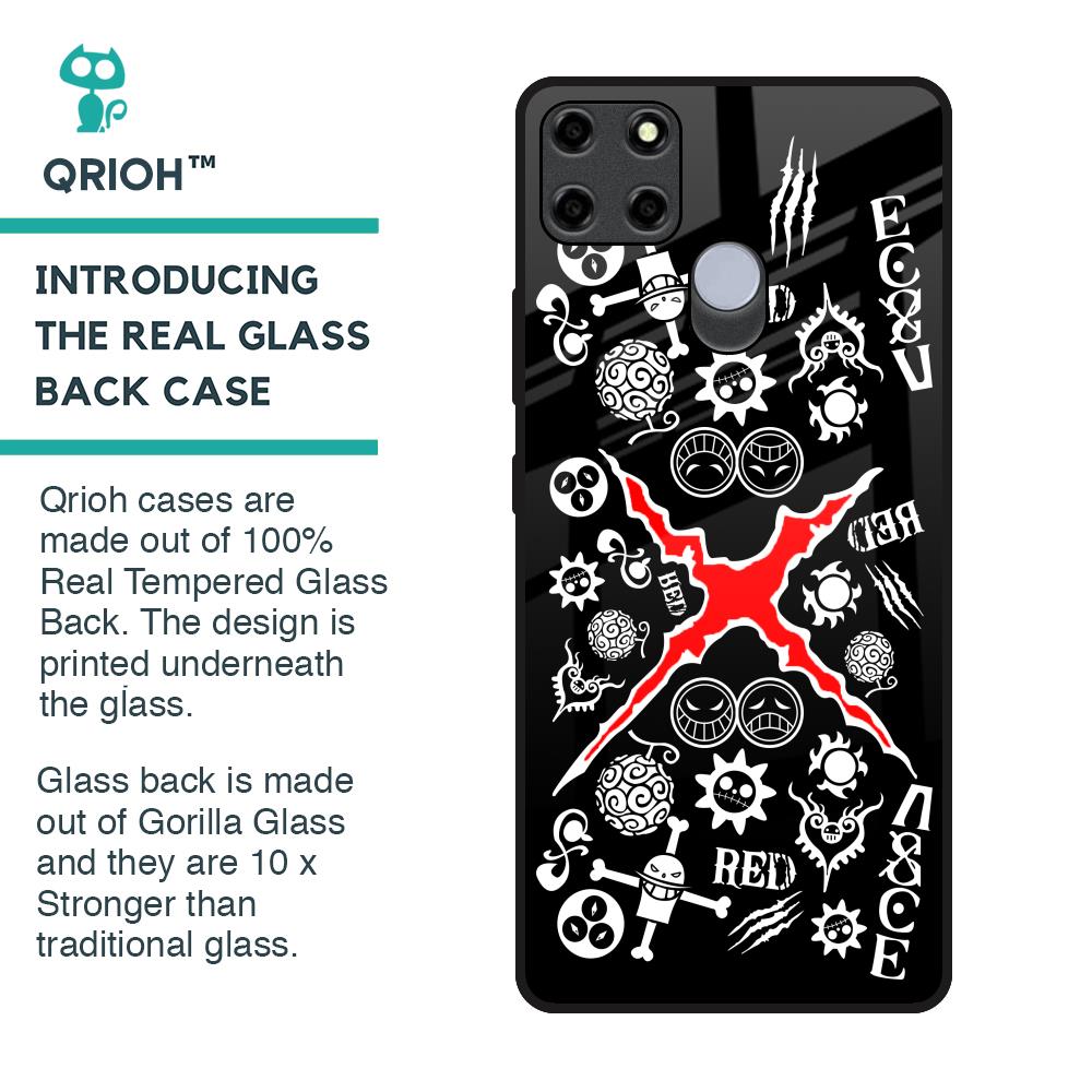 Red Zone Glass Case for Realme C12