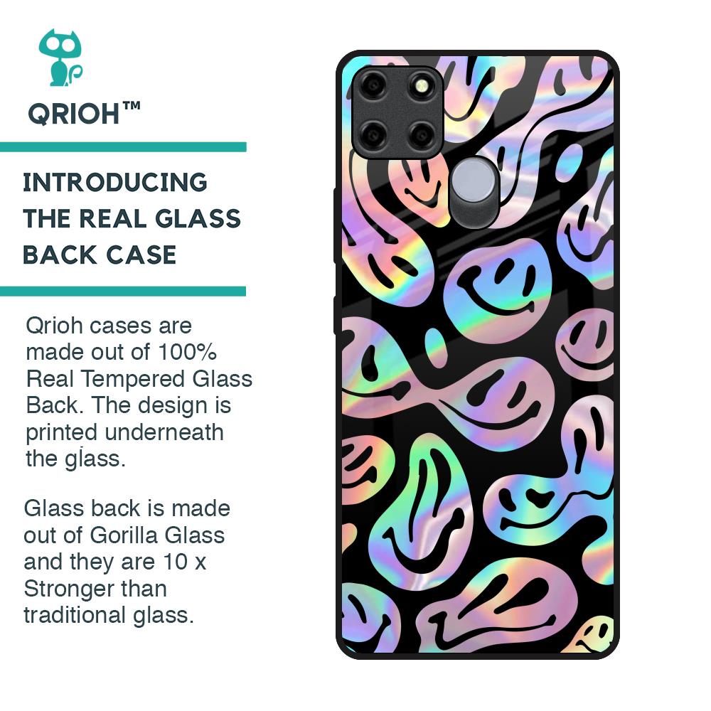 Acid Smile Glass Case for Realme C12
