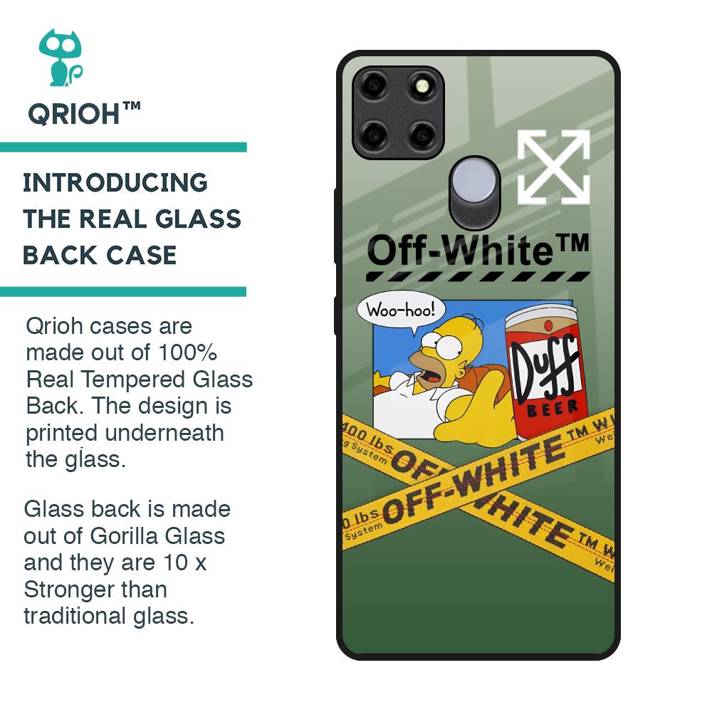 Duff Beer Glass Case for Realme C12