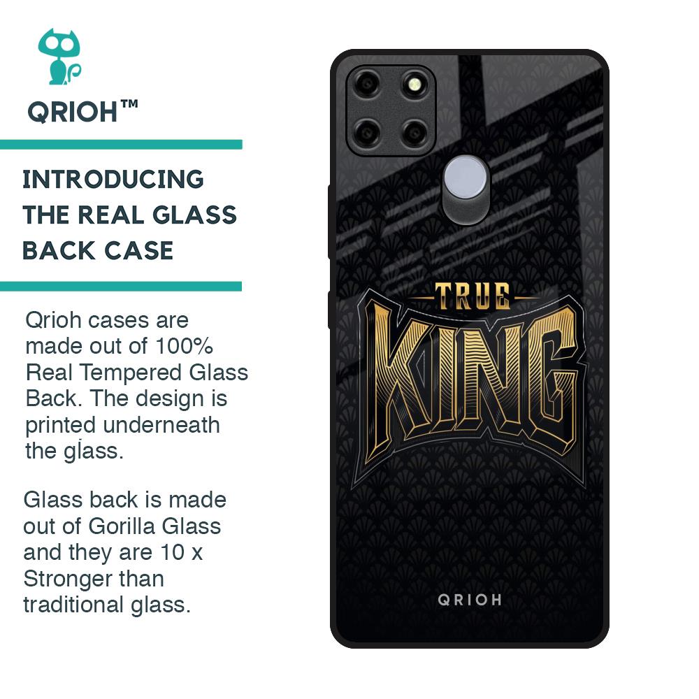 True King Glass Case for Realme C12