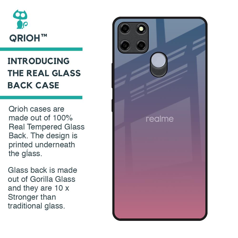 Pastel Gradient Glass Case for Realme C12